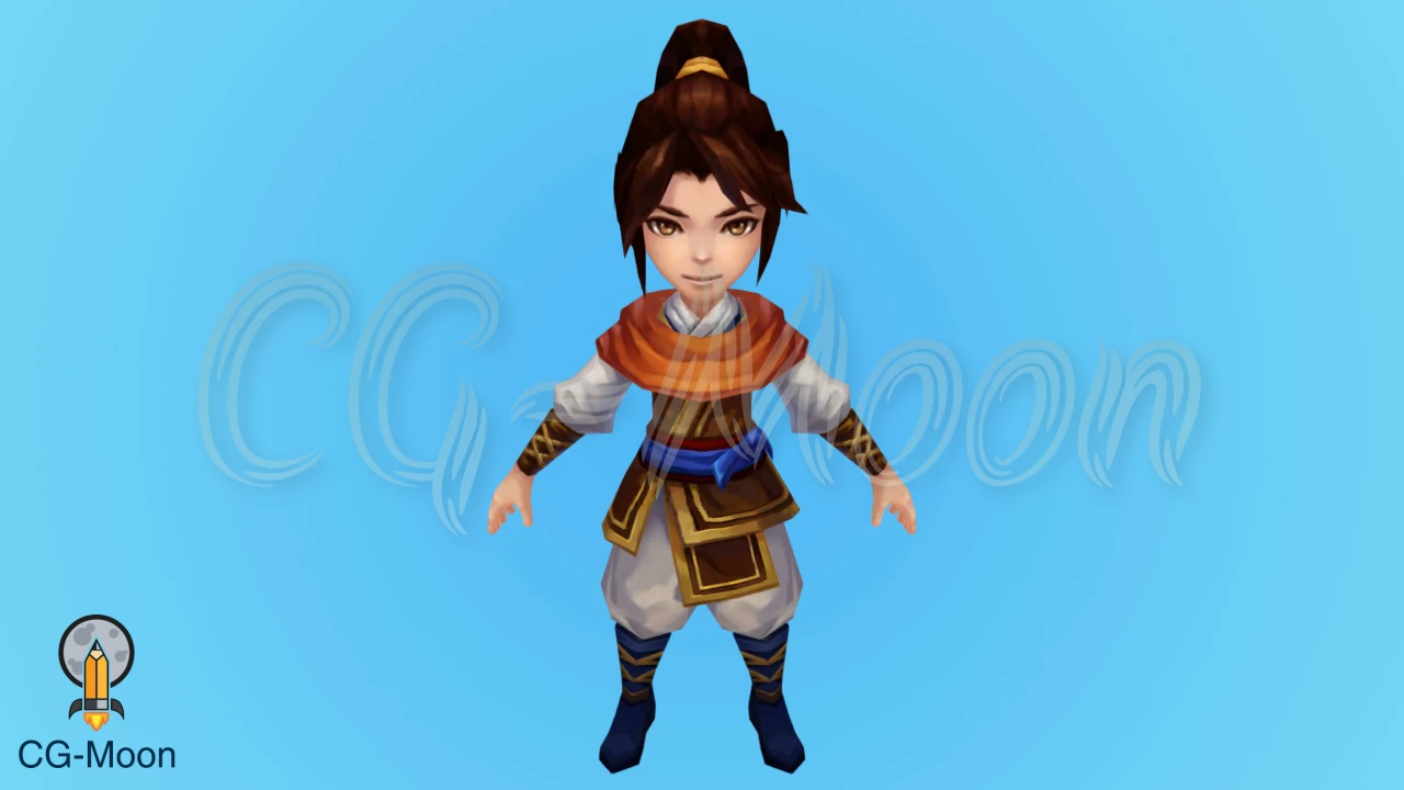 chibi-warrior-boy-3d-model