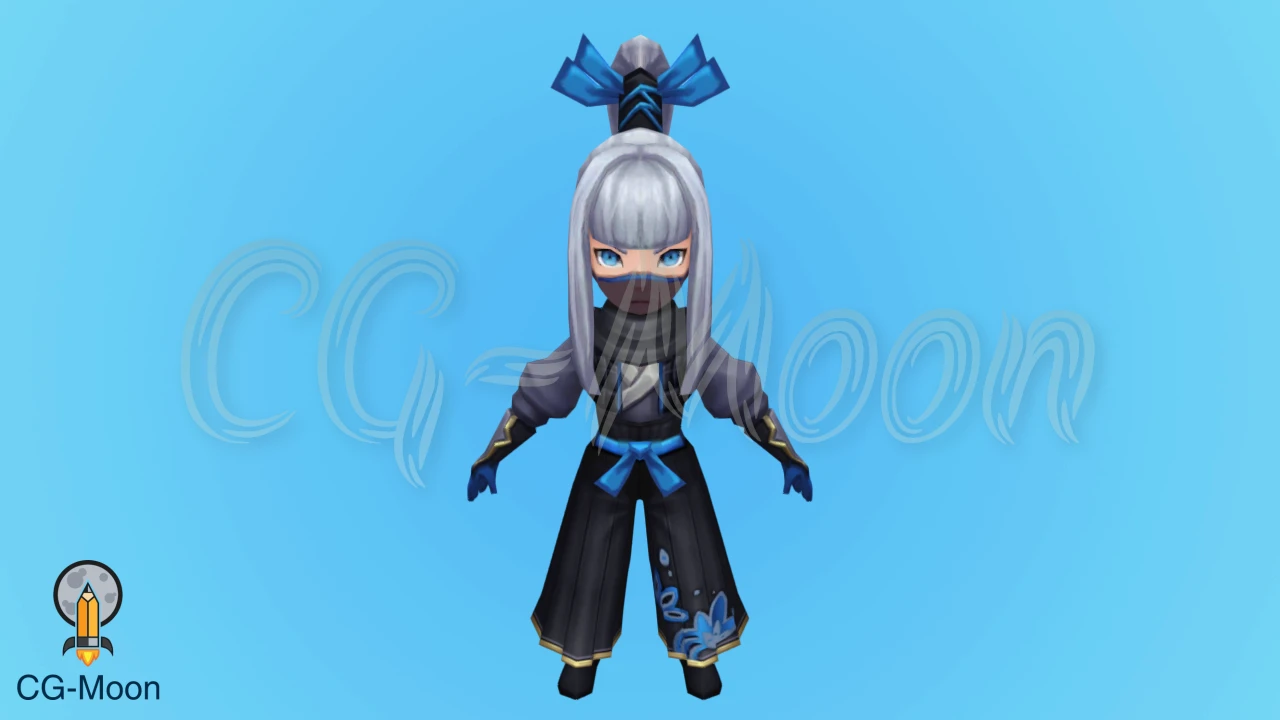 chibi-ninja-warrior-girl-3d-model